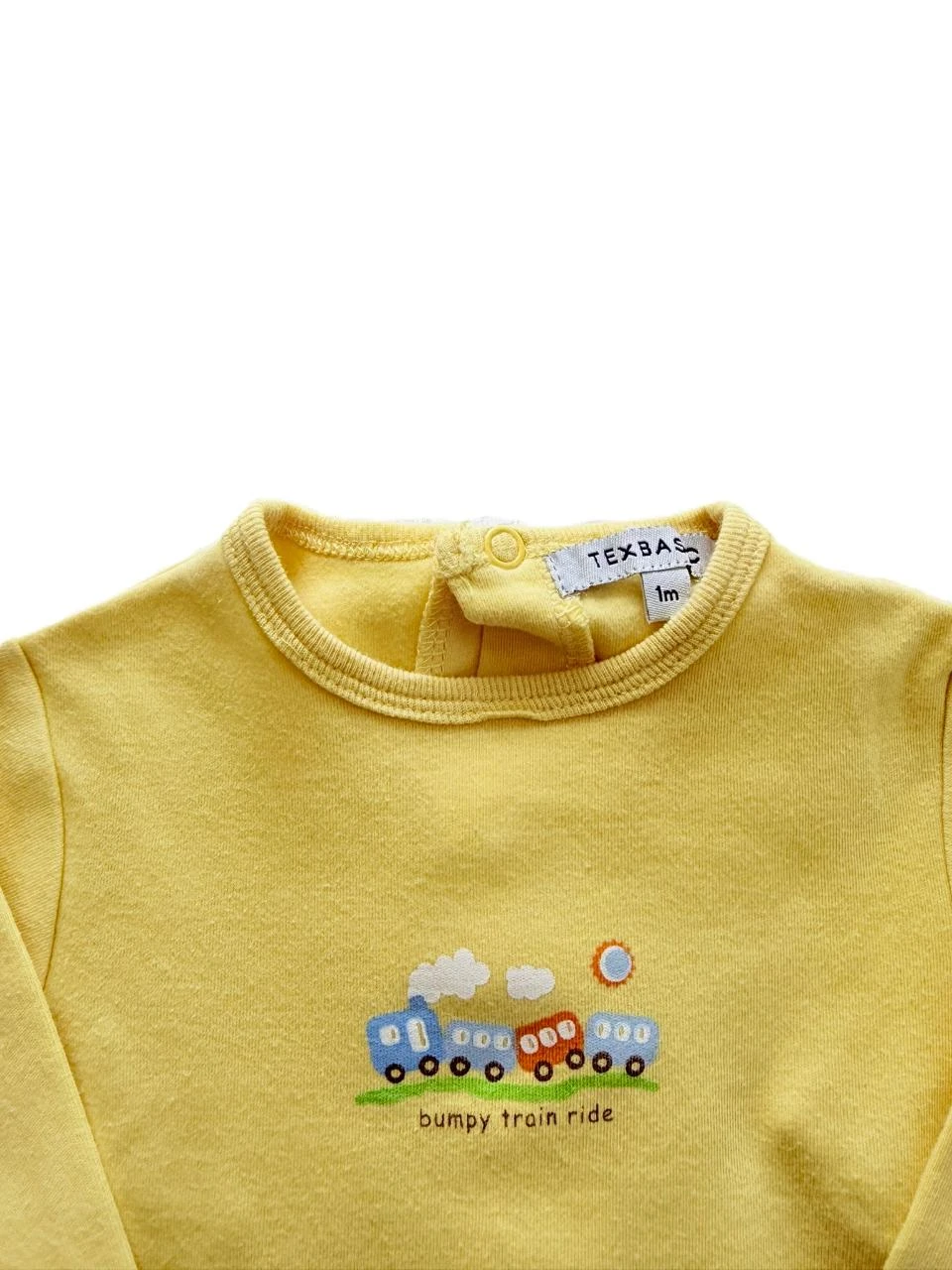 Pijama amarelo Tex 1 mês – photo 3